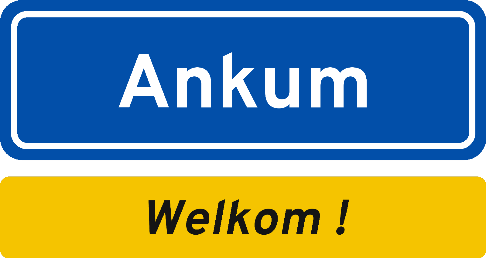 Welkomstbord Ankum