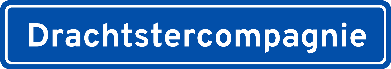 Plaatsnaambord Drachtstercompagnie