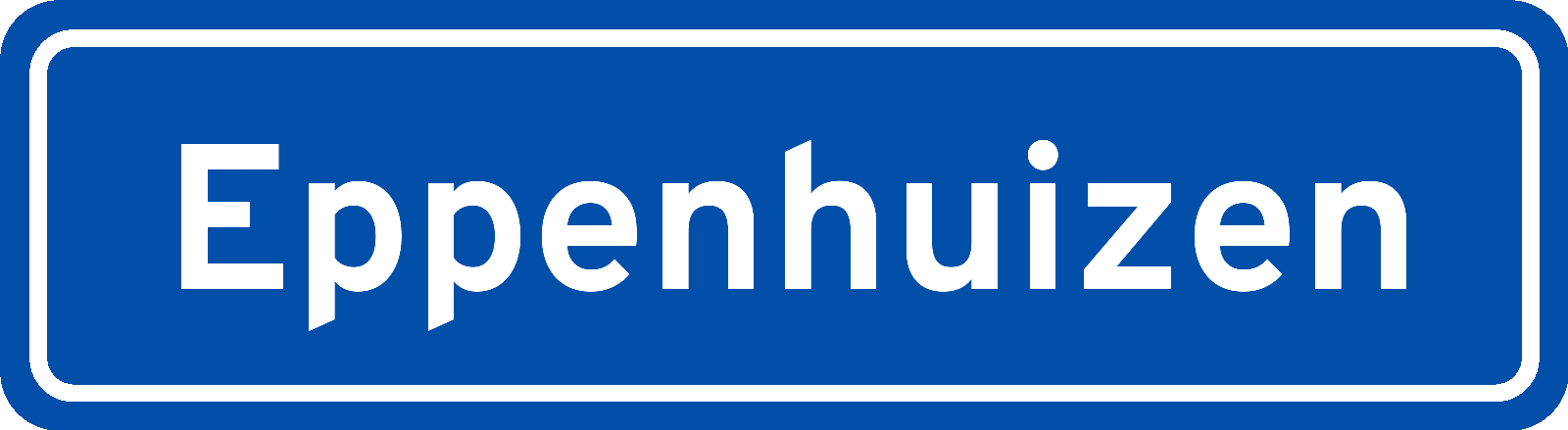 Plaatsnaambord Eppenhuizen