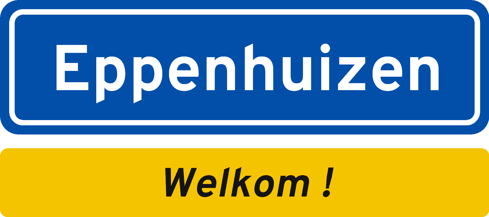 Welkomstbord Eppenhuizen