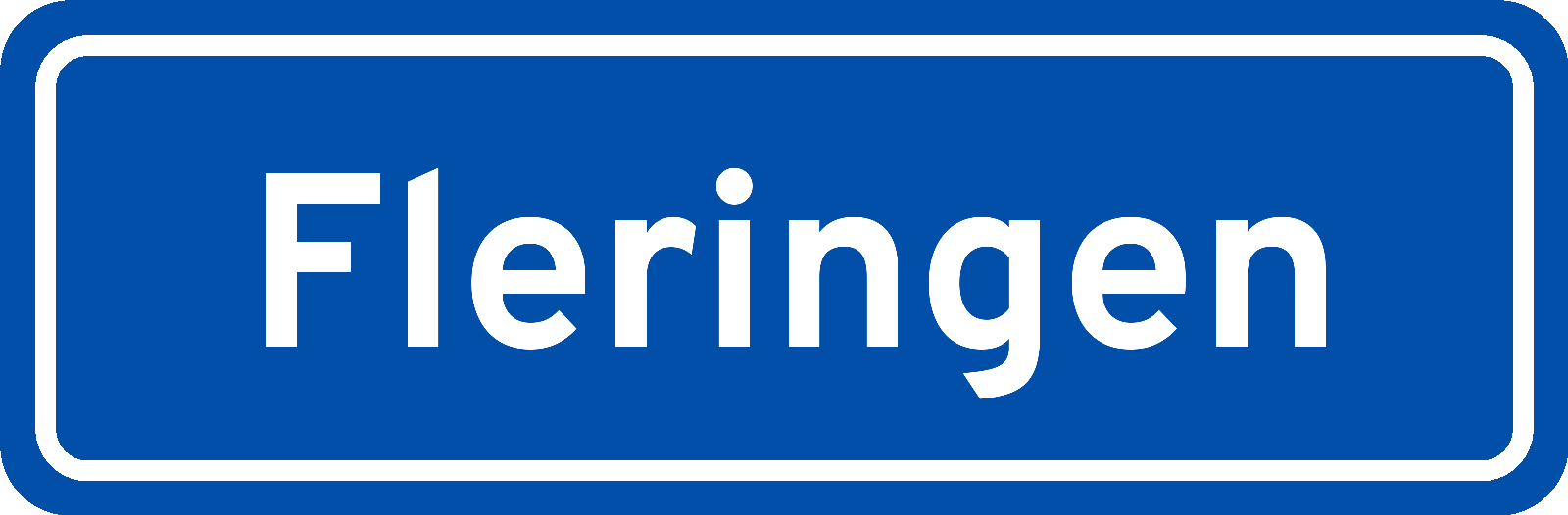 Plaatsnaambord Fleringen