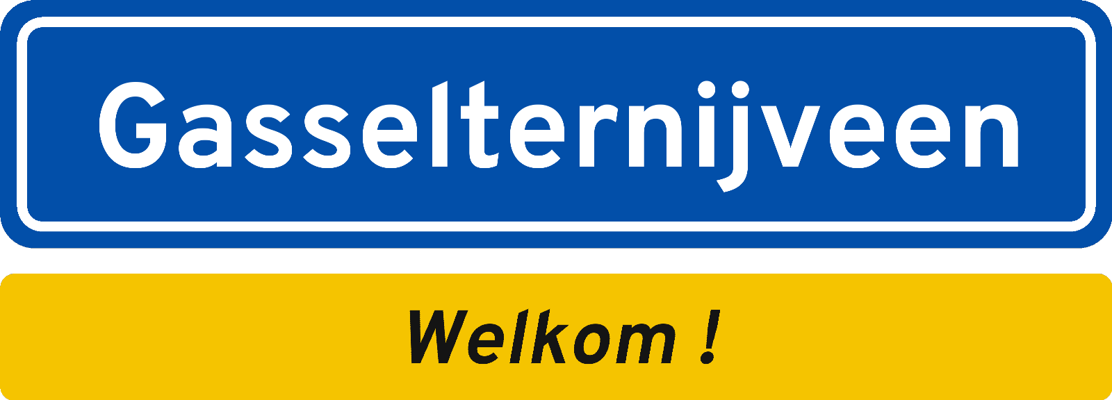 Welkomstbord Gasselternijveen