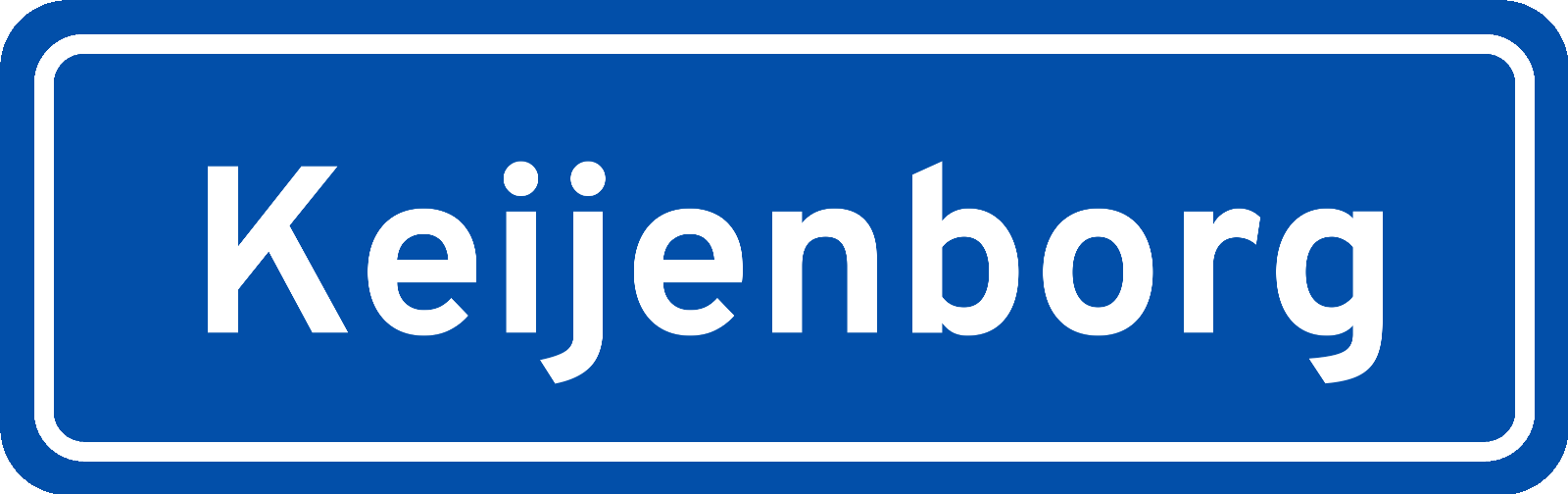 Plaatsnaambord Keijenborg