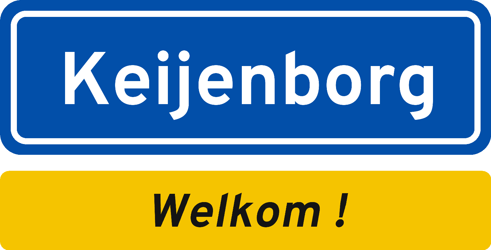 Welkomstbord Keijenborg