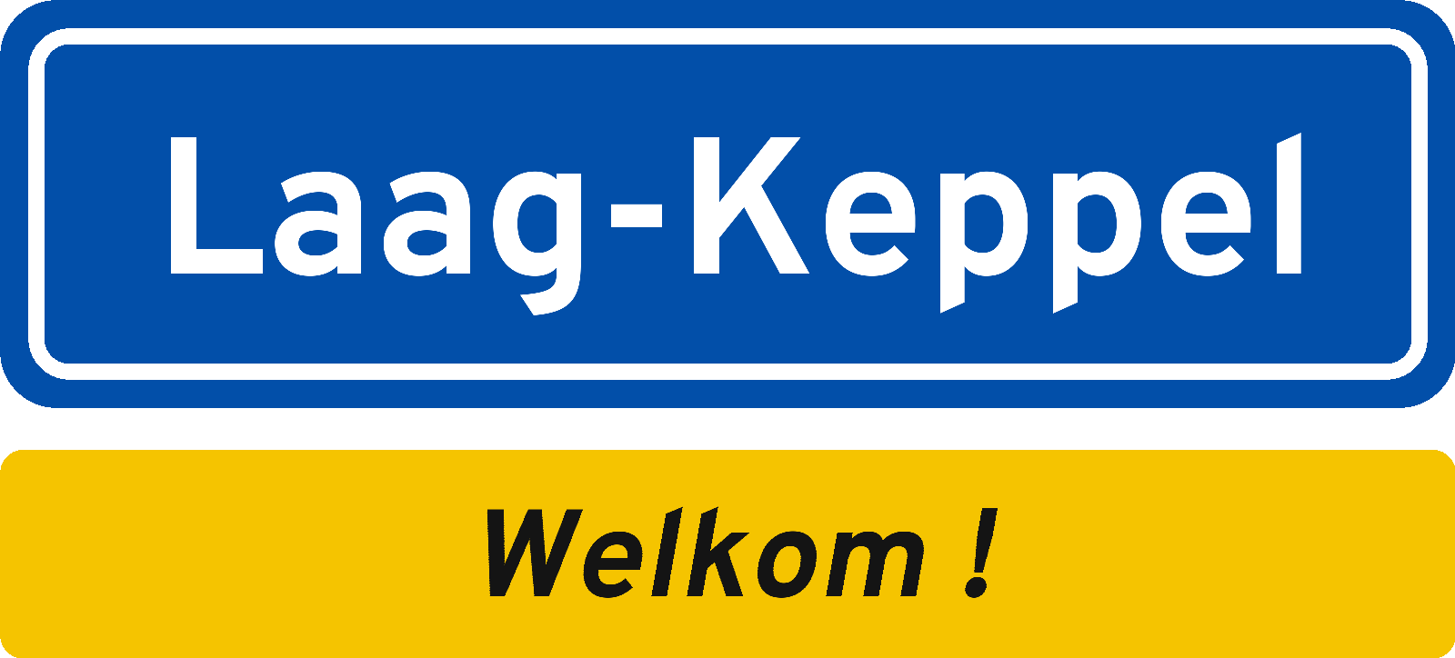 Welkomstbord Laag-Keppel