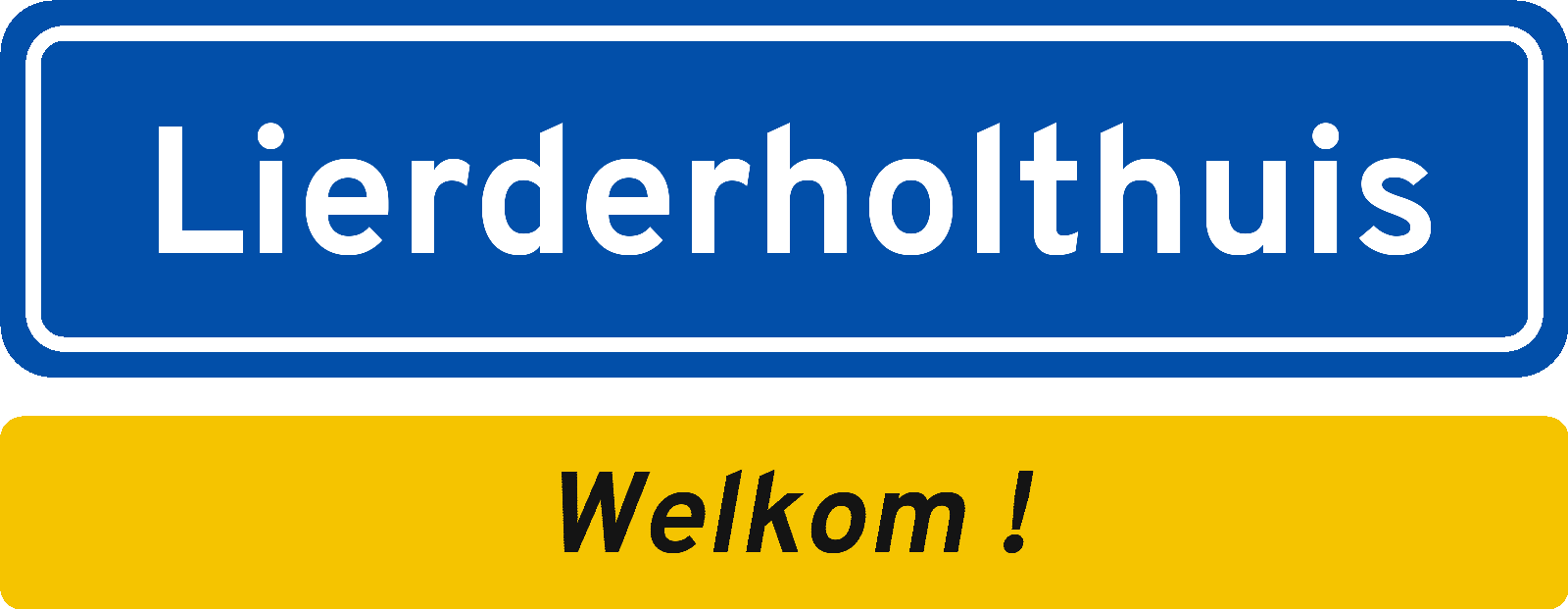 Welkomstbord Lierderholthuis