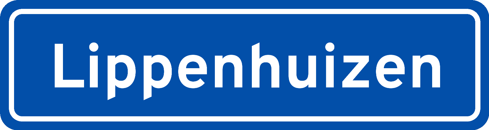 Plaatsnaambord Lippenhuizen