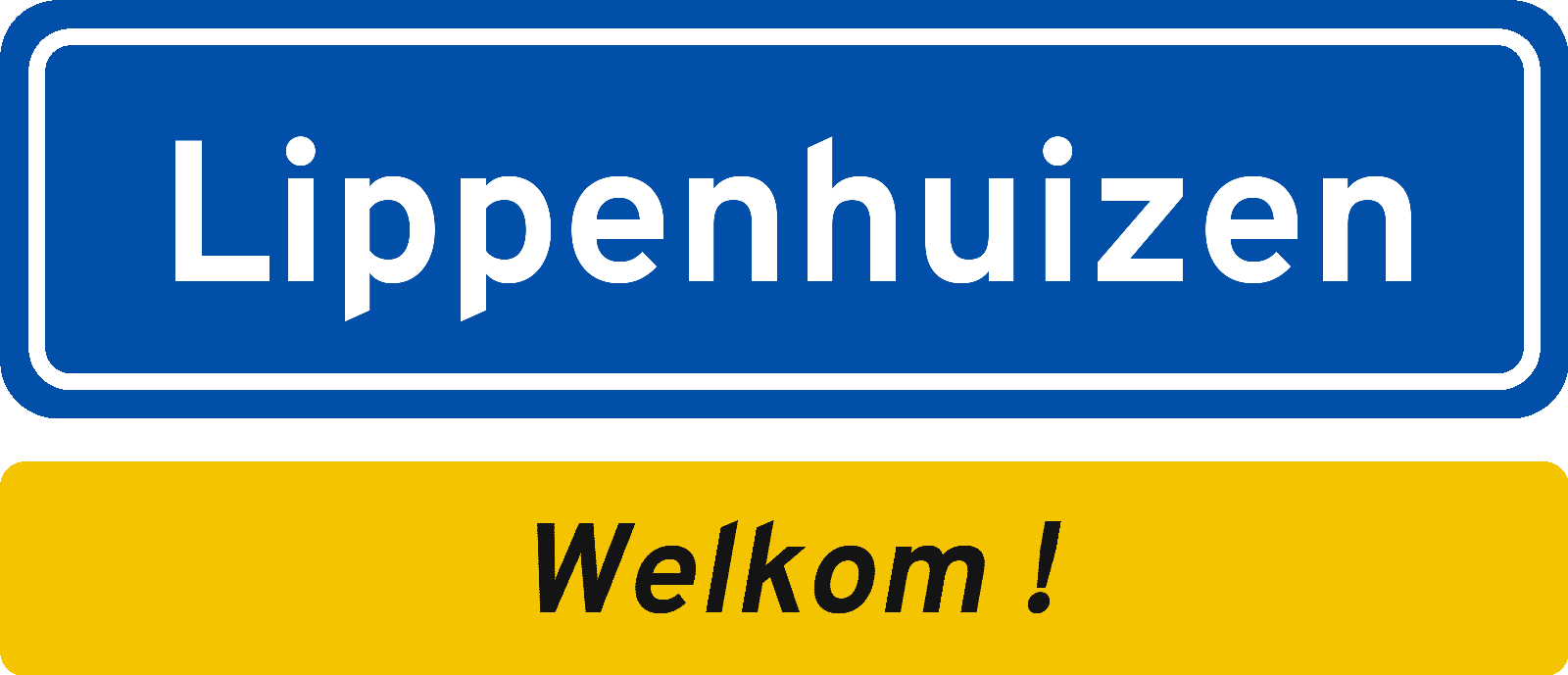 Welkomstbord Lippenhuizen