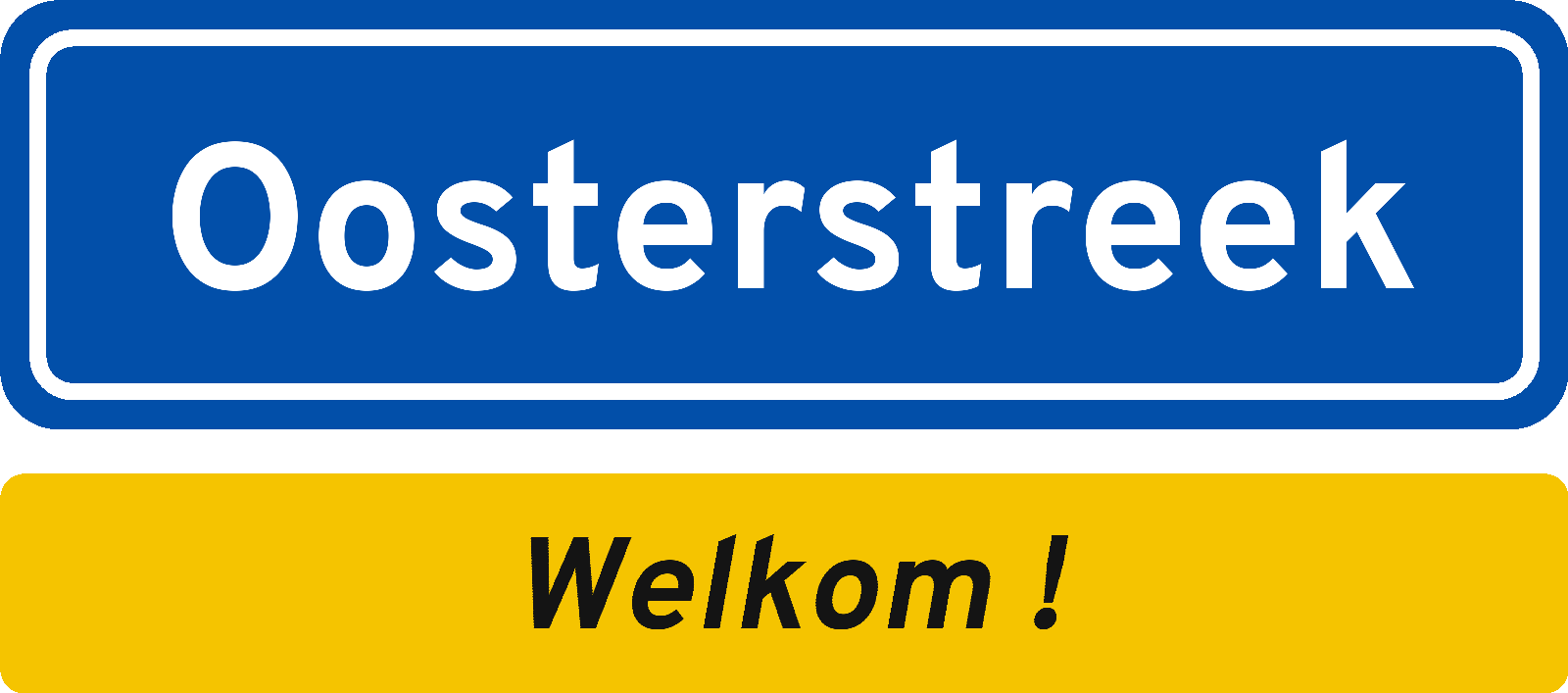 Welkomstbord Oosterstreek