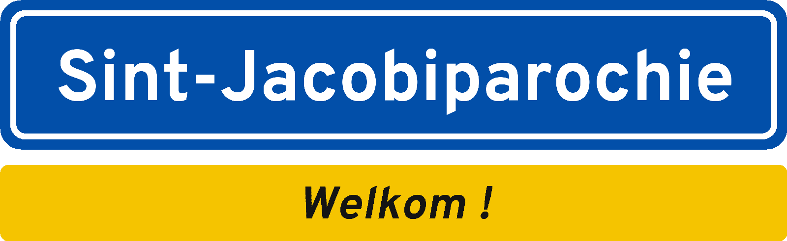 Welkomstbord Sint-Jacobiparochie