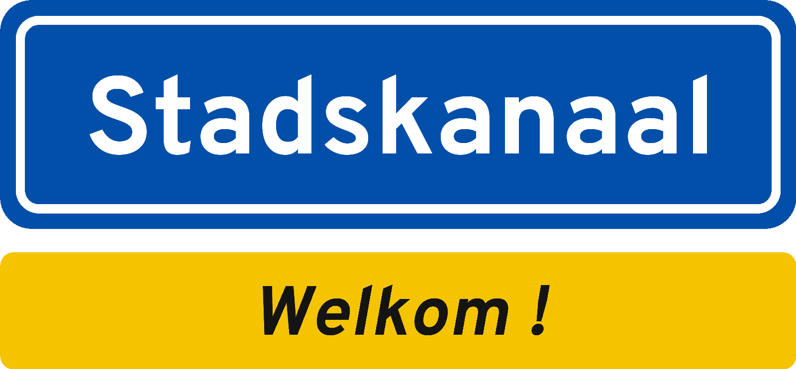 Welkomstbord Stadskanaal