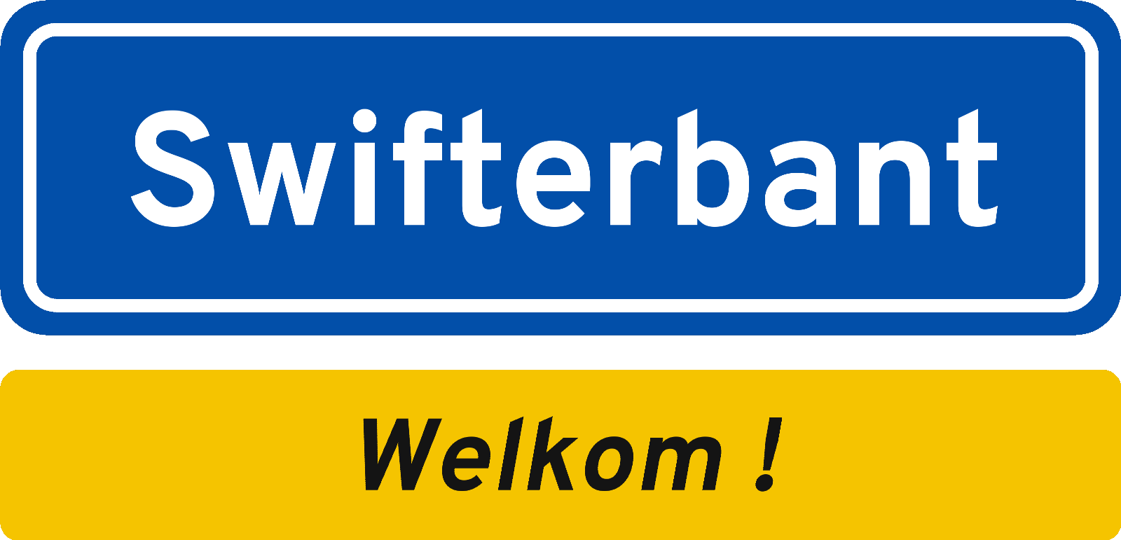 Welkomstbord Swifterbant