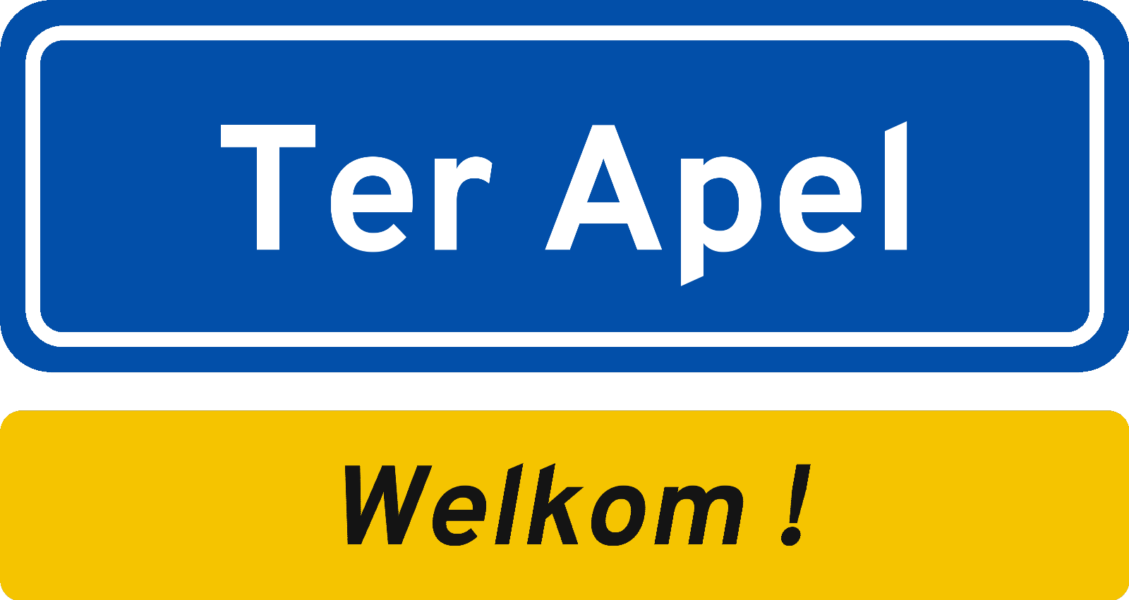 Welkomstbord Ter Apel