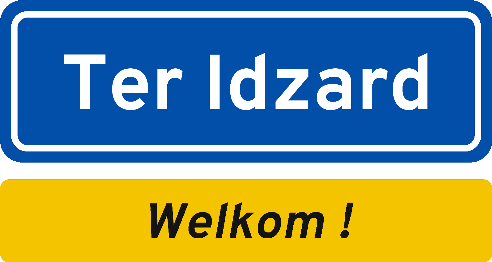 Welkomstbord Ter Idzard