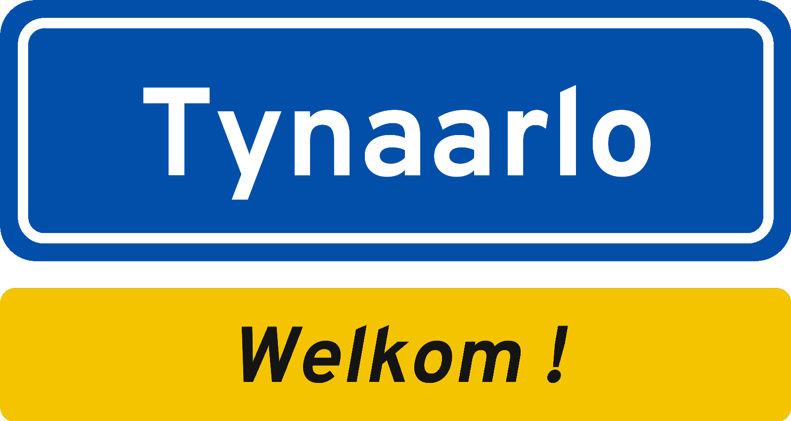 Welkomstbord Tynaarlo