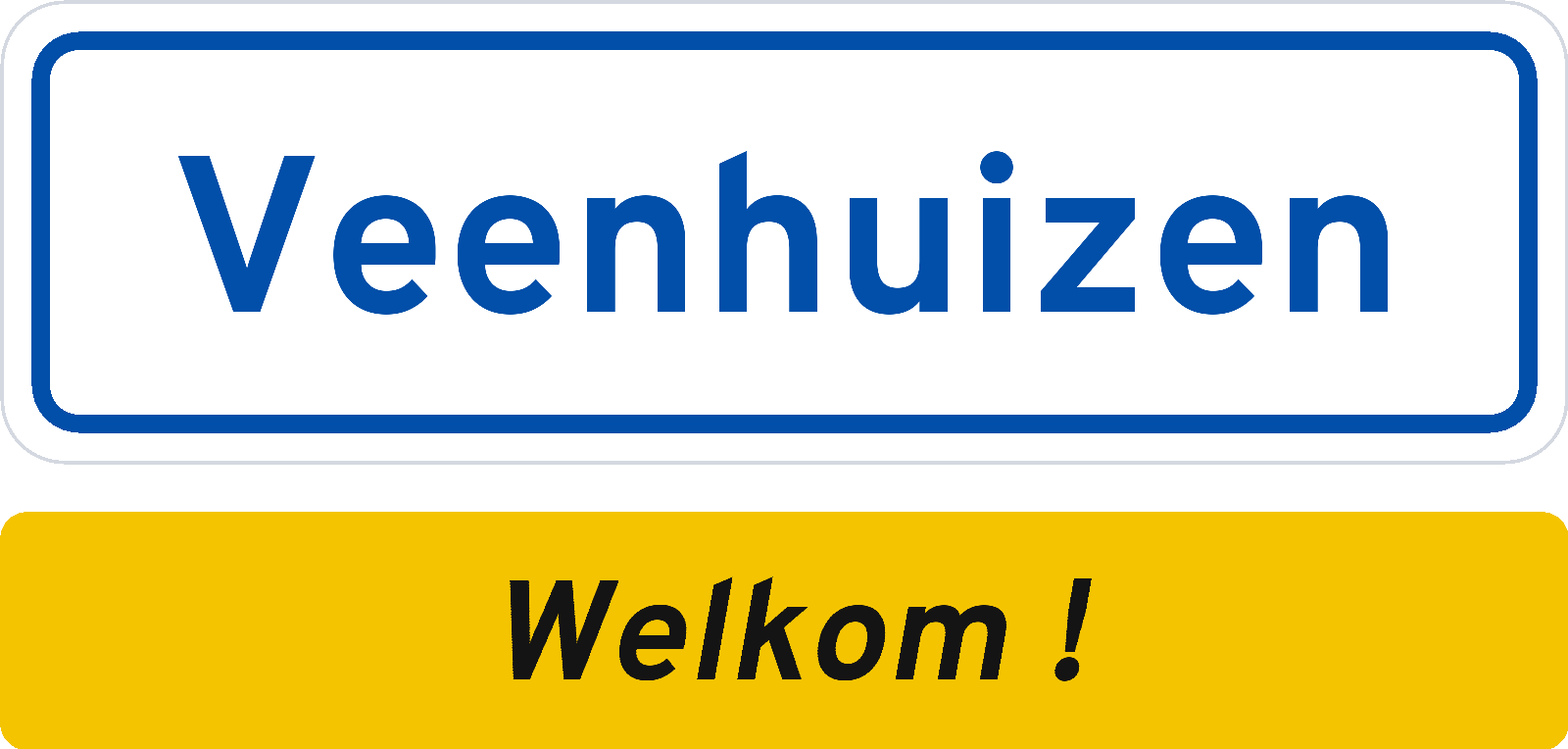 Welkomstbord Veenhuizen