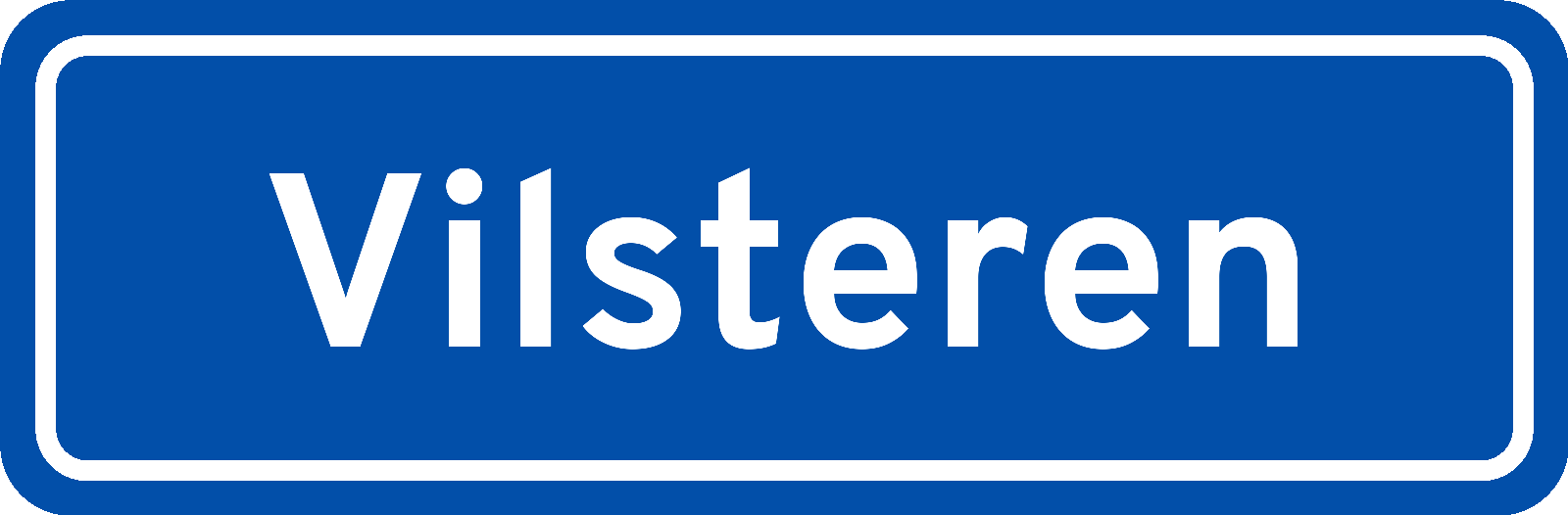 Plaatsnaambord Vilsteren