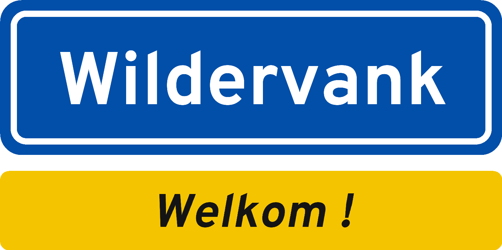 Welkomstbord Wildervank