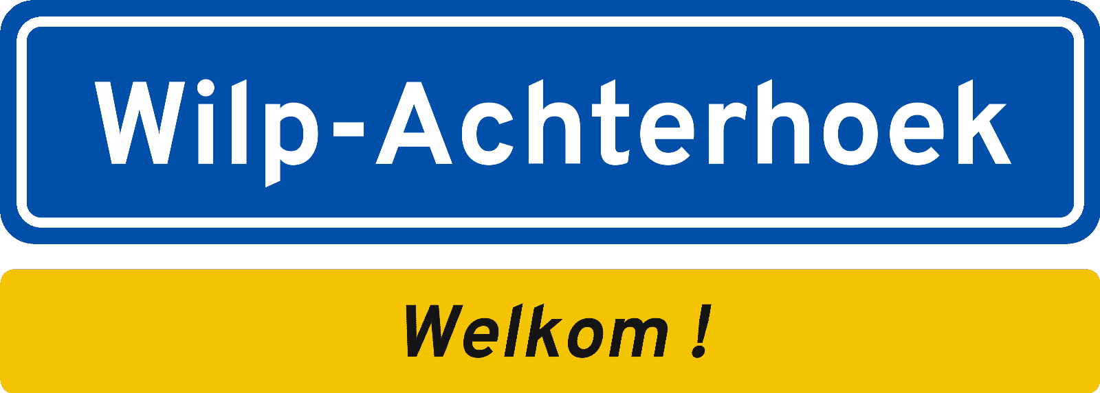 Welkomstbord Wilp-Achterhoek