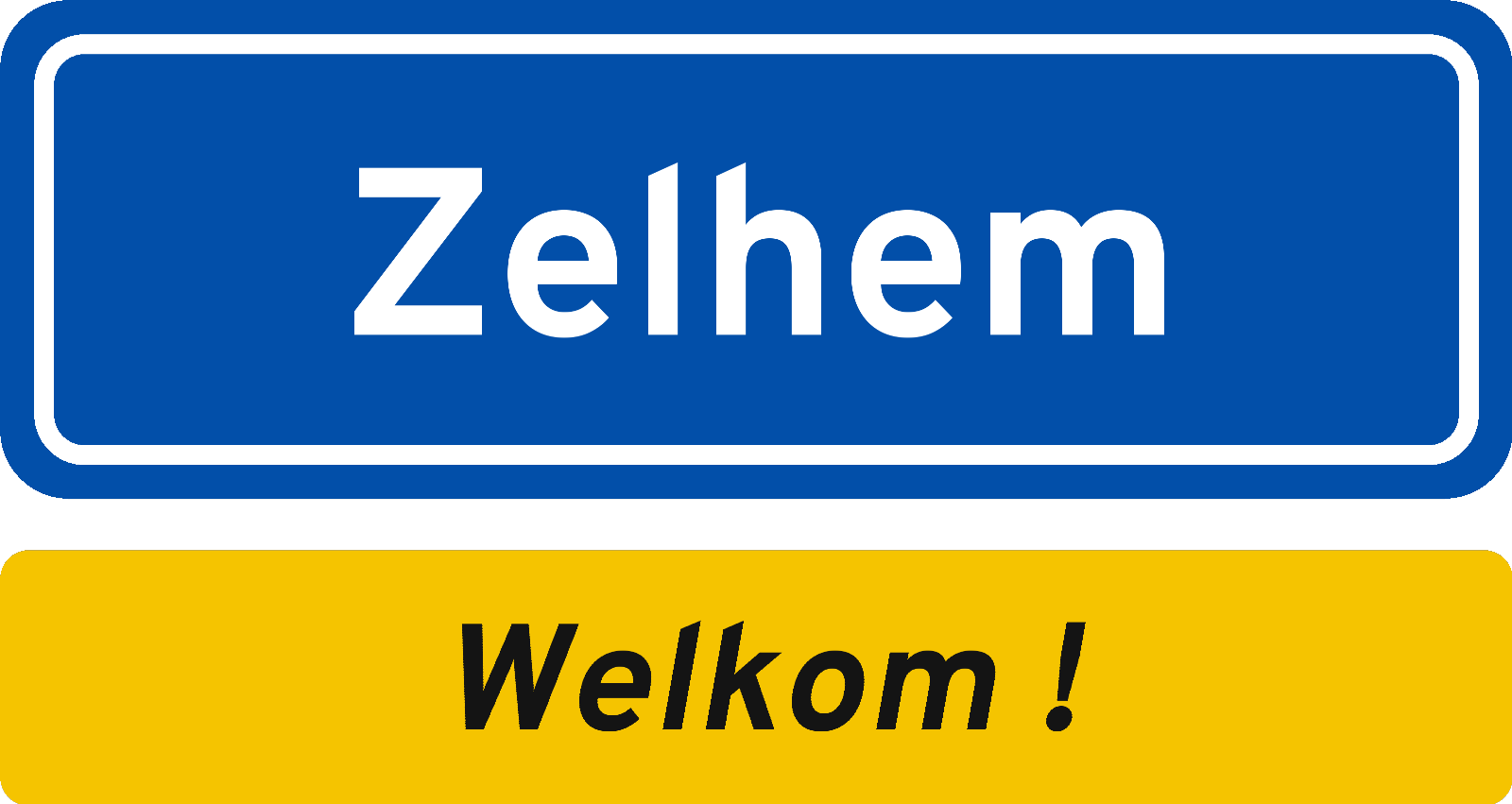 Welkomstbord Zelhem